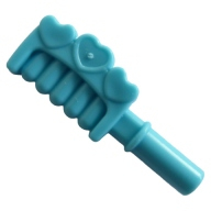 Lego hřeben, azurová střední (93080d MEDIUM AZURE)
